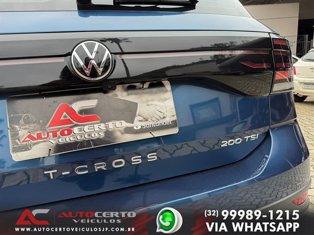 VOLKSWAGEN T-CROSS 200 TSI 1.0  FLEX 12V 5P AUT. 2023/2023