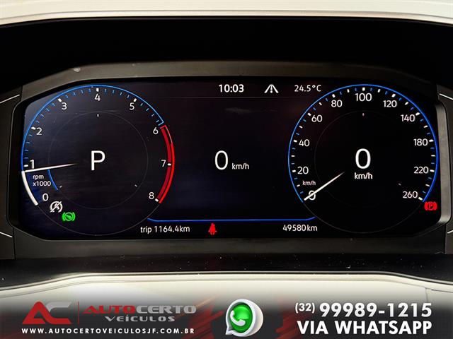 VOLKSWAGEN T-CROSS HIG. 250 TSI 1.4 FLEX 16V 5P AUT 2021