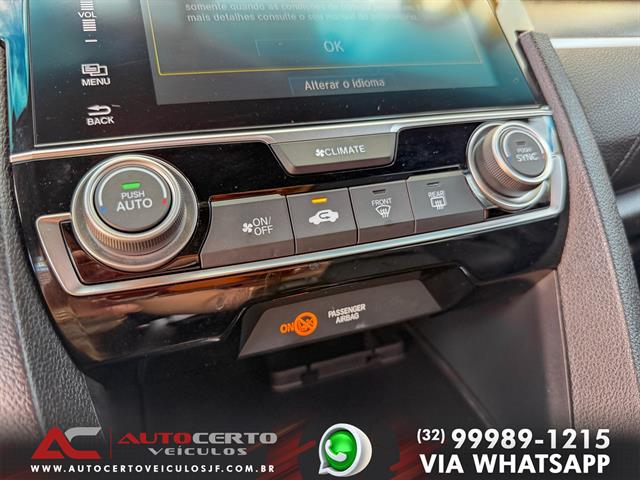 HONDA Civic SEDAN EXL 2.0 FLEX 16V AUT.4P 2019