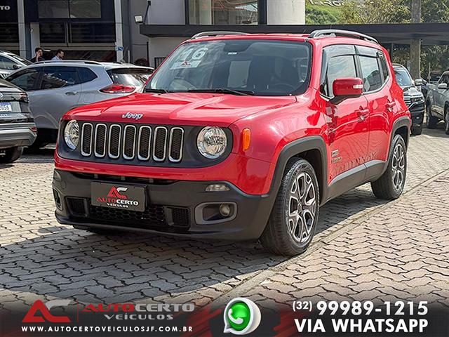 JEEP RENEGADE LONGITUDE 1.8 4X2 FLEX 16V AUT. 2016