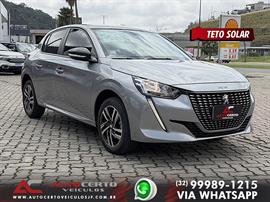 PEUGEOT 208 ALLURE 1.0 TURBO FLEX 5P AUT. 2023/2024